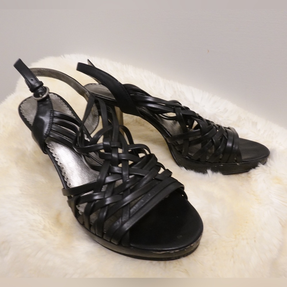 Black Rampage Heels
